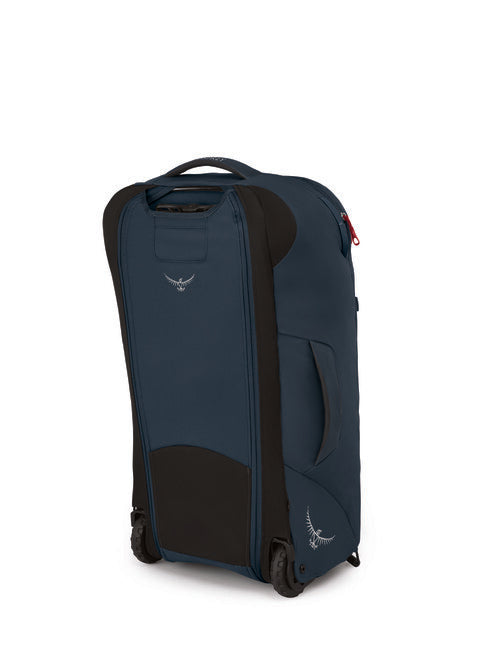 OSPREY Farpoint Wheels 65 Reisetasche auf rädern, gedämpftes Space Blue