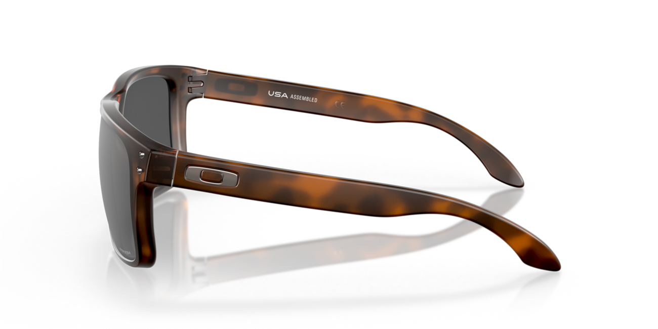 Oakley HOLBROOK XL Sonnenbrille mit Rahmen Matte Brown Tortoise und mit Dias Prizm Black 59