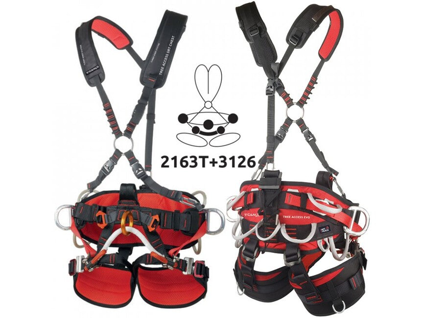 Camp Tree Access Evo sitzgurt für baumpfleger