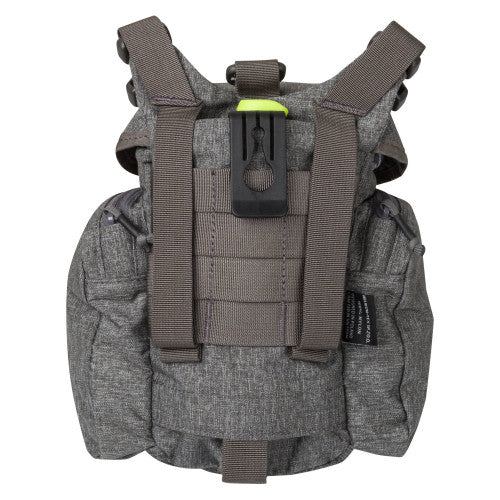 Helikon-Tex ESSENTIAL KITBAG® umhängetasche - Mischung aus Nylon und Polyester - schwarz-grau meliert