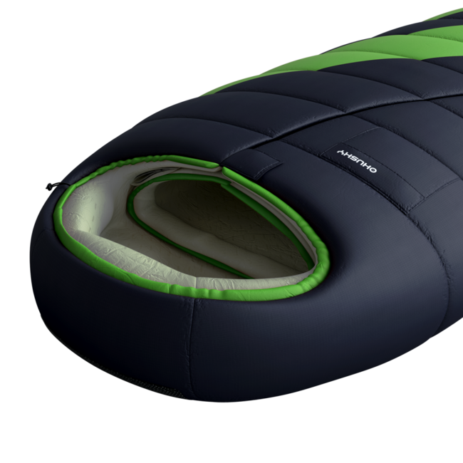 HUSKY Espace Synthetik Drei-Jahreszeiten-Schlafsack -5, grün