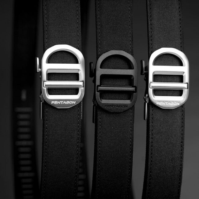 Pentagon Gürtel Chuck Rachet STL, schwarz