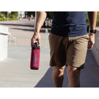 Nalgene Neopren Flaschenträger klein rot