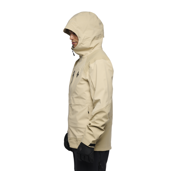 Black Diamond Recon Stretch Pro Shell herren-skijacke, khaki