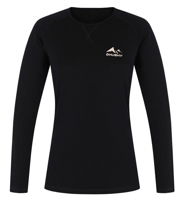 HUSKY Merow damen thermo langarmshirt L, schwarz
