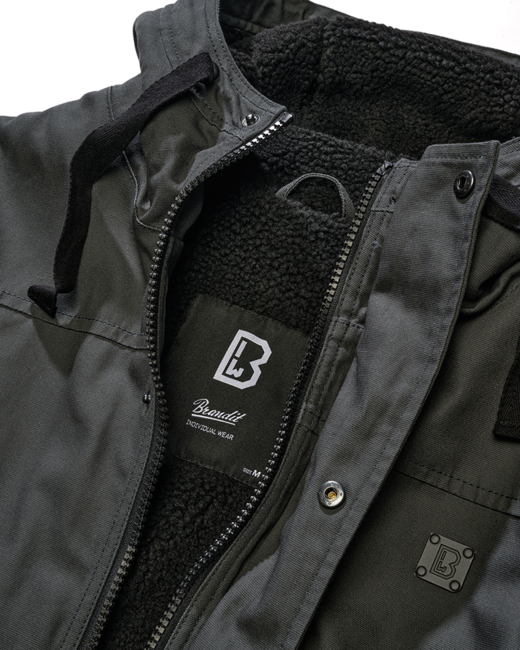 Brandit Essential jacke, anthrazit