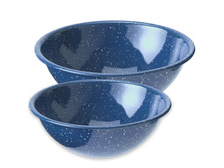 GSI Outdoors Tiefe Emaille-Mischschüssel 155 mm, blau