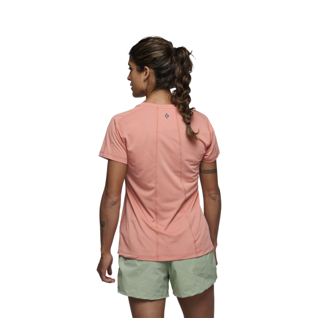 Black Diamond Lightwire Tech damen-Kurzarm-T-shirt, Himalaya-Salz