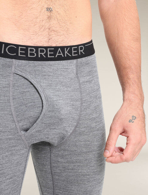 Icebreaker Oasis herren Thermo-Shorts 200, grau