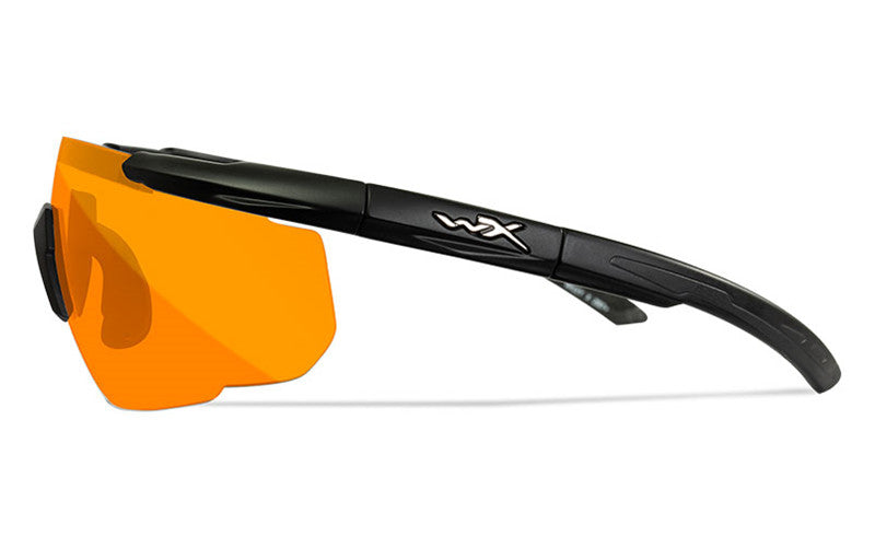 WILEY X Sabre Advance schutzbrille mit wechselgläsern, schwarz
