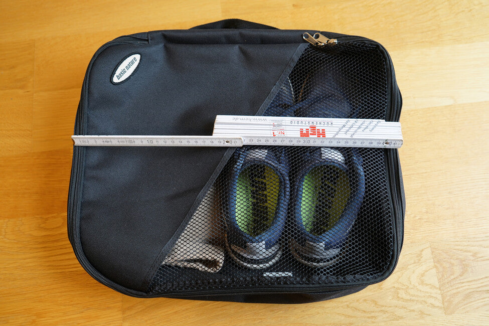 BasicNature Cordura Reisetasche XL 1 Stück, schwarz