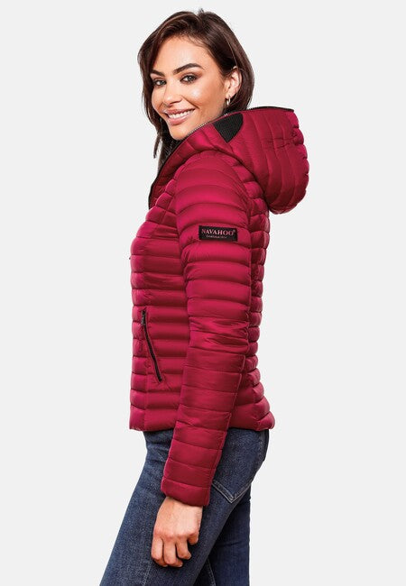 Navahoo Kimuk damen Übergangsjacke mit Kapuze, Fuchsia