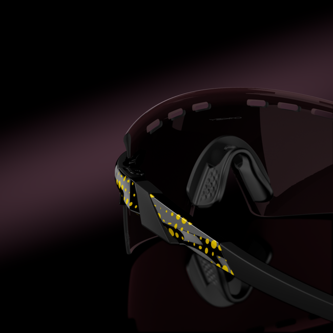 Oakley Encoder Strike Vented mit Rahmen Black Ink und mit Dias Prizm Road Black 39, Titanium