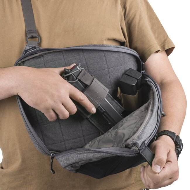 Helikon-Tex Rucksack EDC Sling - Melange Schwarz-Grau