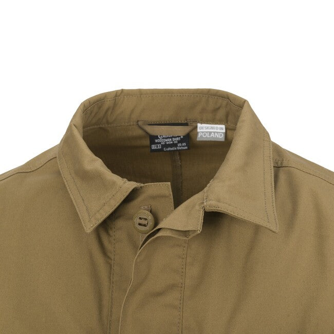 Helikon-Tex WOODSMAN Hemd - erdige braun / schwarz A
