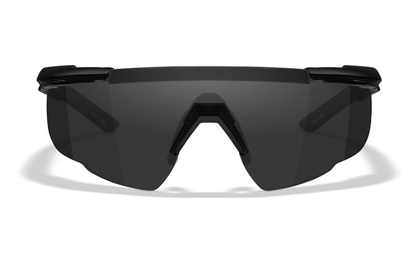 WILEY X SABER ADVANCED Protective Glasses, Black