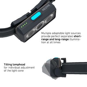 LEDLENSER NEO9R led-stirnlampe black-blau