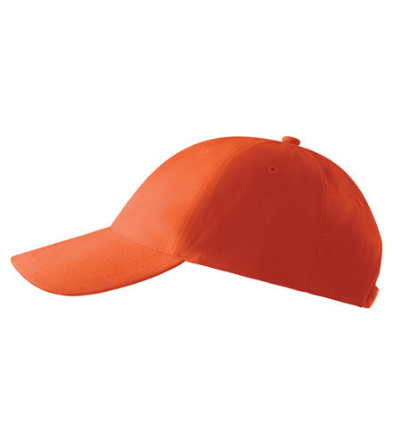 Malfini 6P kinder-Baseballcap, orange, 380g/m2