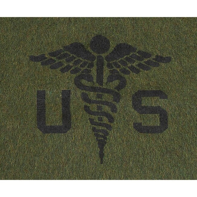 MFH Amerikanische Decke Medical, grün, ca. 225 x 155 cm