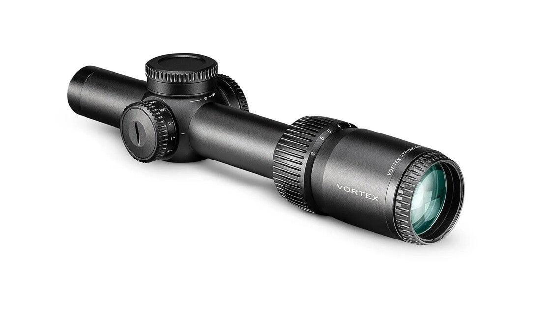 VorTex Optics Strike Eagle 1-8x24 FFP EBR-8 MOA puškohorn?