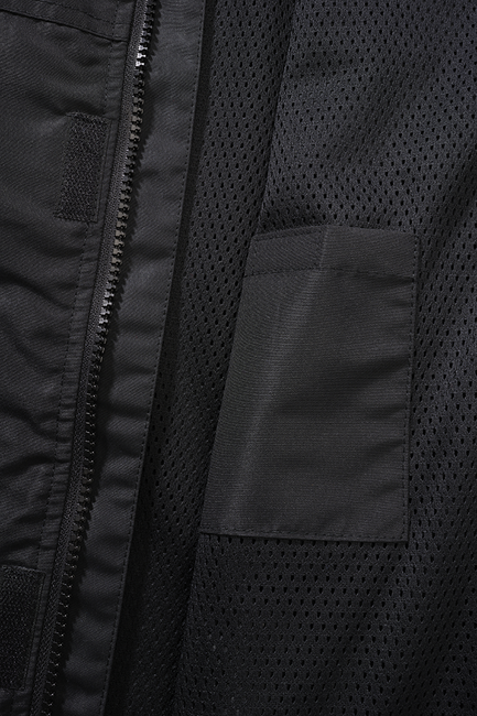 Brandit Kids Sommer Frontzip Windbreaker Jacke, schwarz