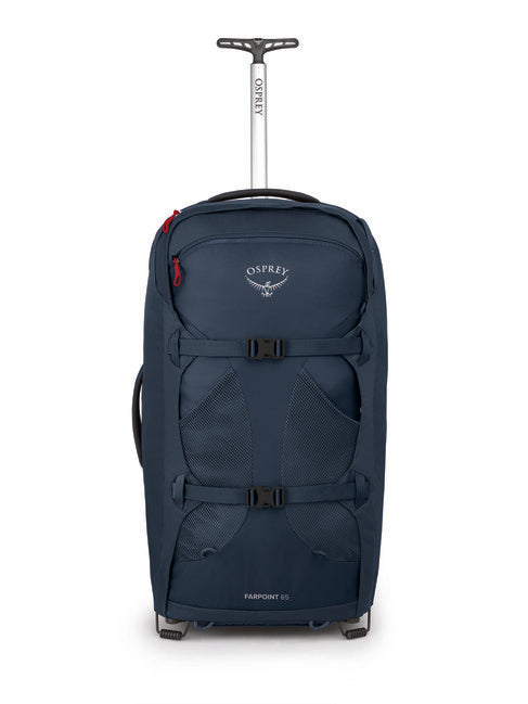 OSPREY Farpoint Wheels 65 Reisetasche auf rädern, gedämpftes Space Blue