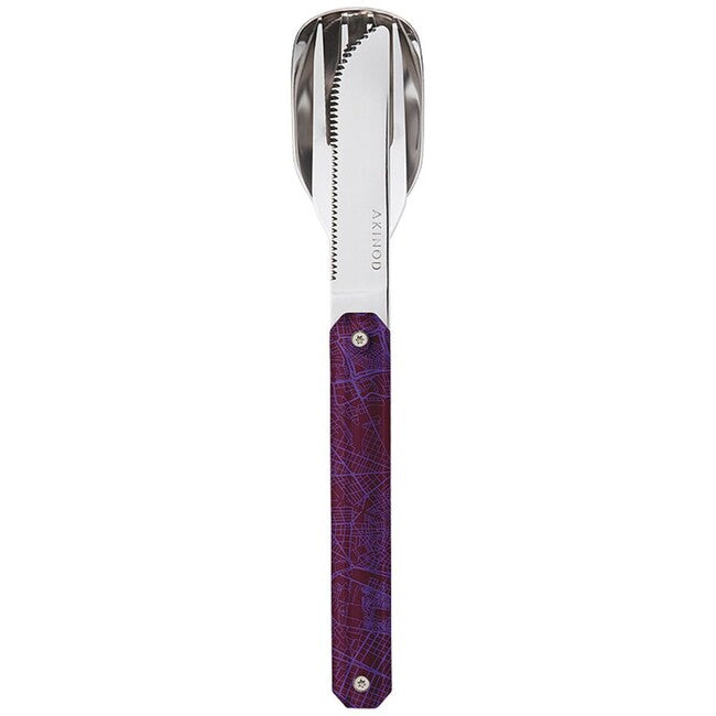 Akinod A01M00014 sada Bestecke 12h34, downtown violet