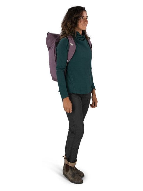 OSPREY Arcane Roll Top Pack, purple dusk heather