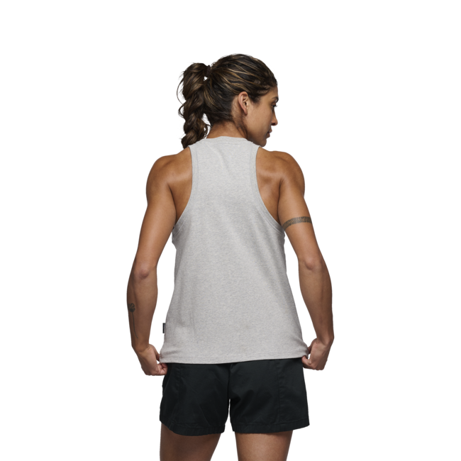 Black Diamond Project Muscle Tank Top damen-Tanktop, Nickel Heather