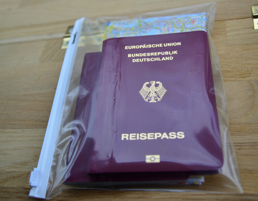 BasicNature Zippered Pouch Set mit 6 Teilen