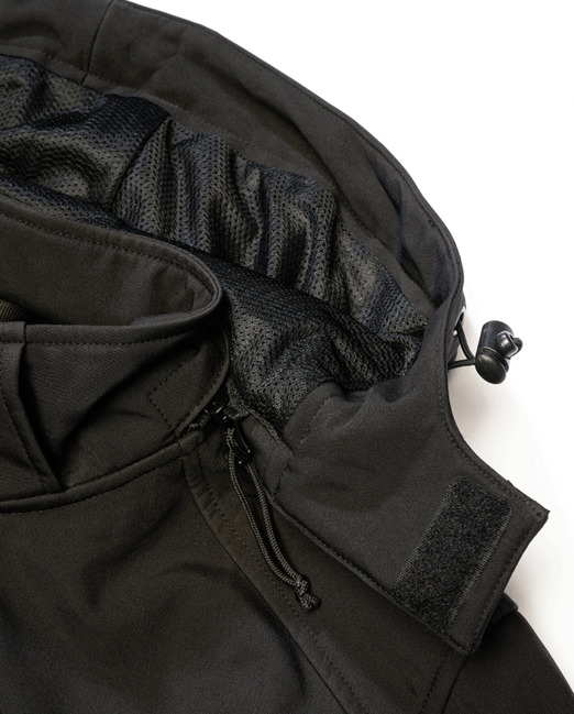 Brandit Hurricane softshelljacke, schwarz