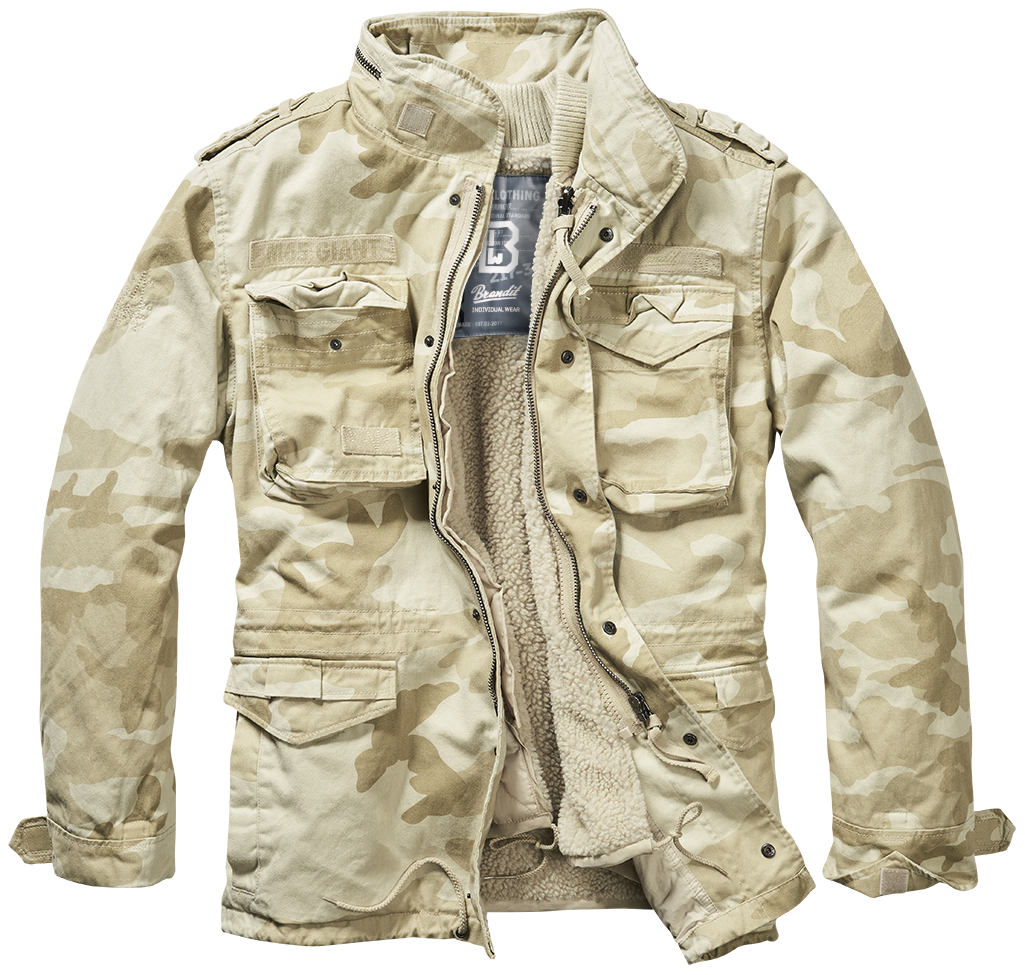 Brandit M65 Giant zimná bunda, Sandstorm