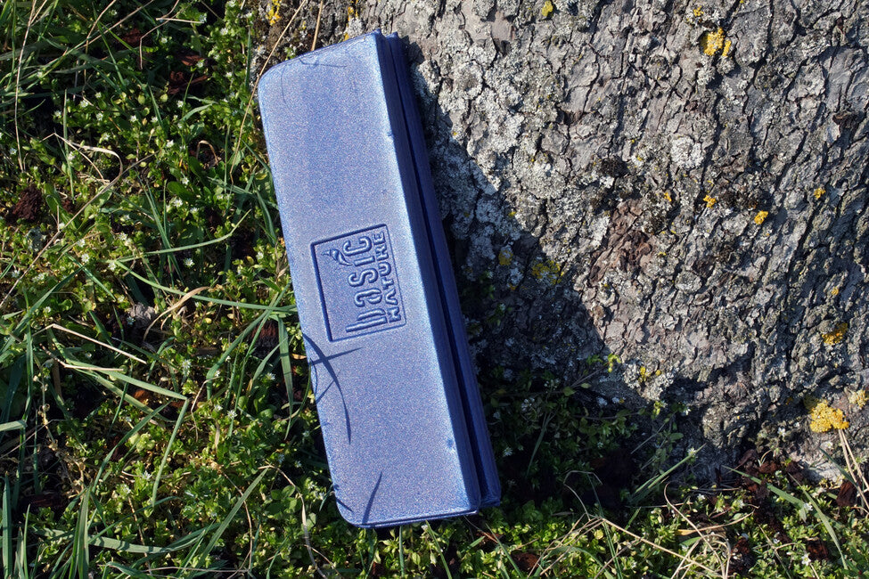 BasicNature Klappbares Sitzkissen, blau