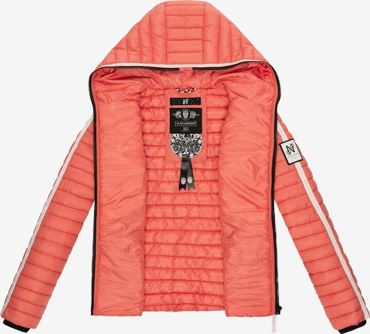 Navahoo Kimuk Princess damen Übergangsjacke mit Kapuze, coral
