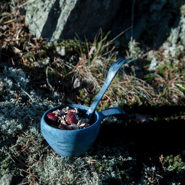 Kupilka Spork 225 Löffel und Gabel in einem, blau