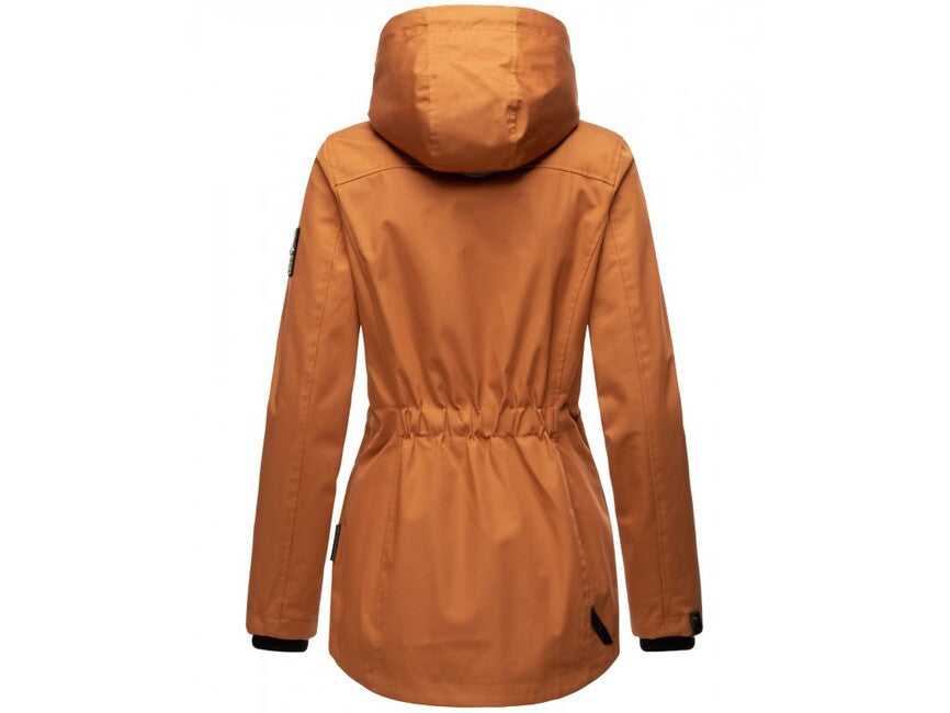 Marikoo BABETAA PRINCESS prinzip damen Übergangs-Kapuzenjacke, rusty cinnamon