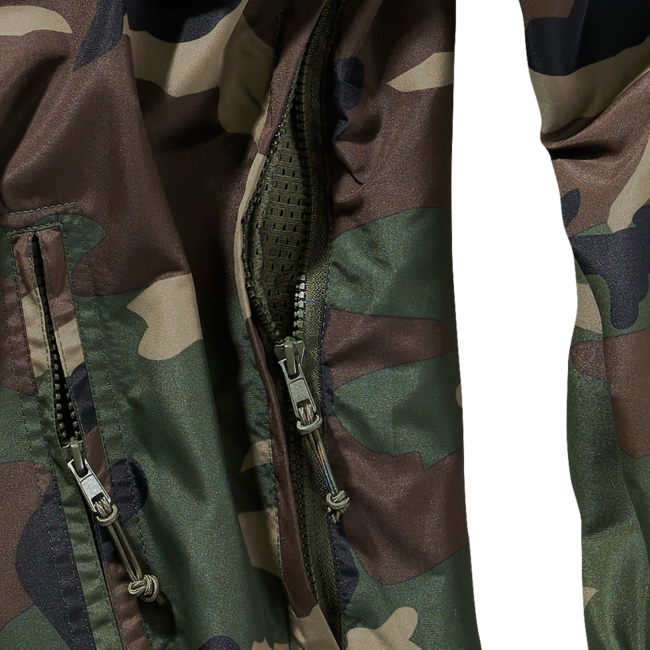 Brandit Summer Windbreaker-jacke, woodland