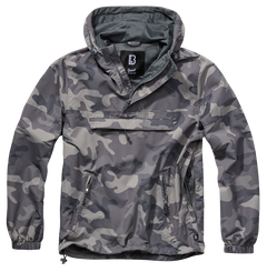Brandit Summer Windbreaker softshell jakna, siva camo