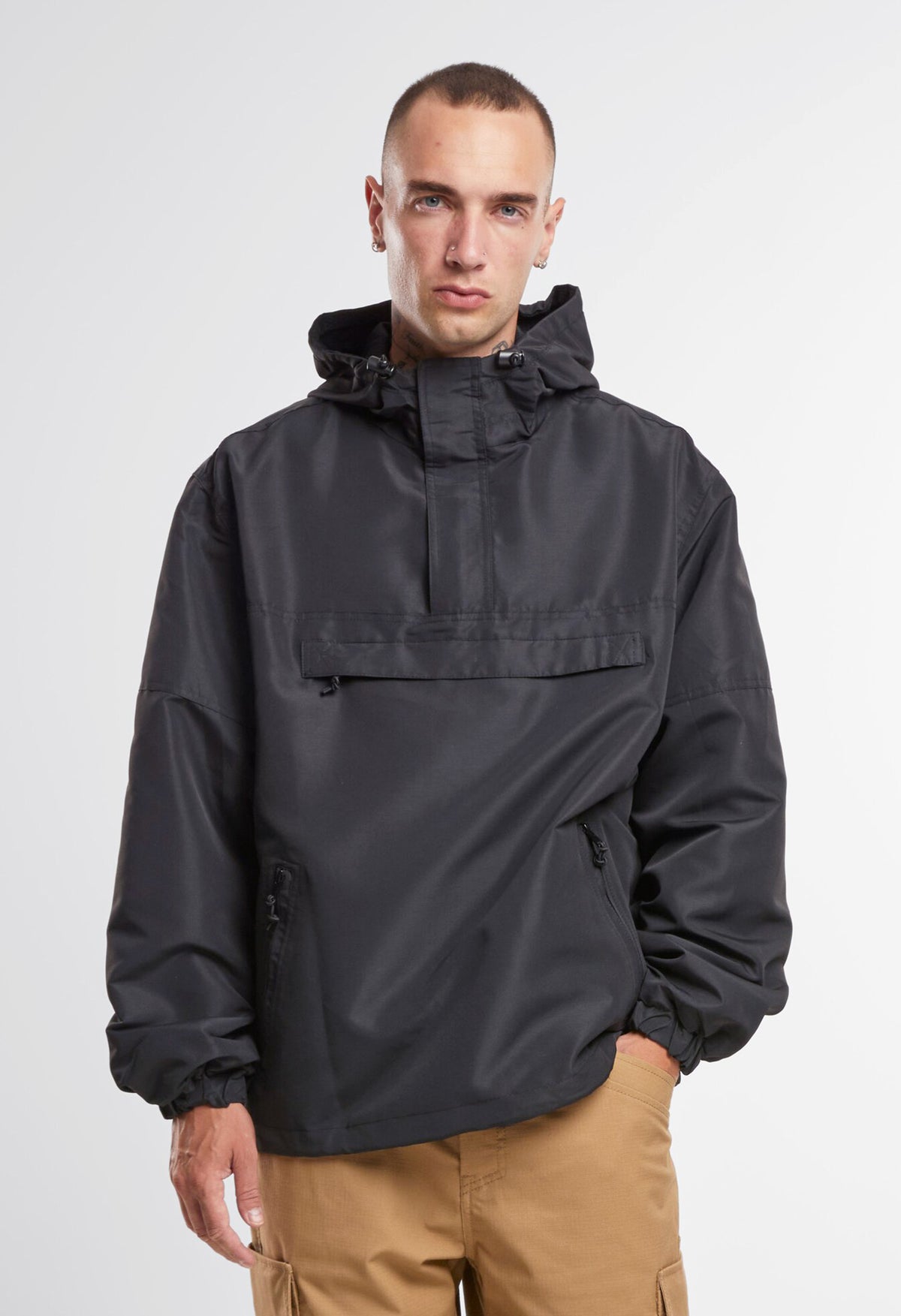 Brandit Summer Windbreaker bunda, čierna