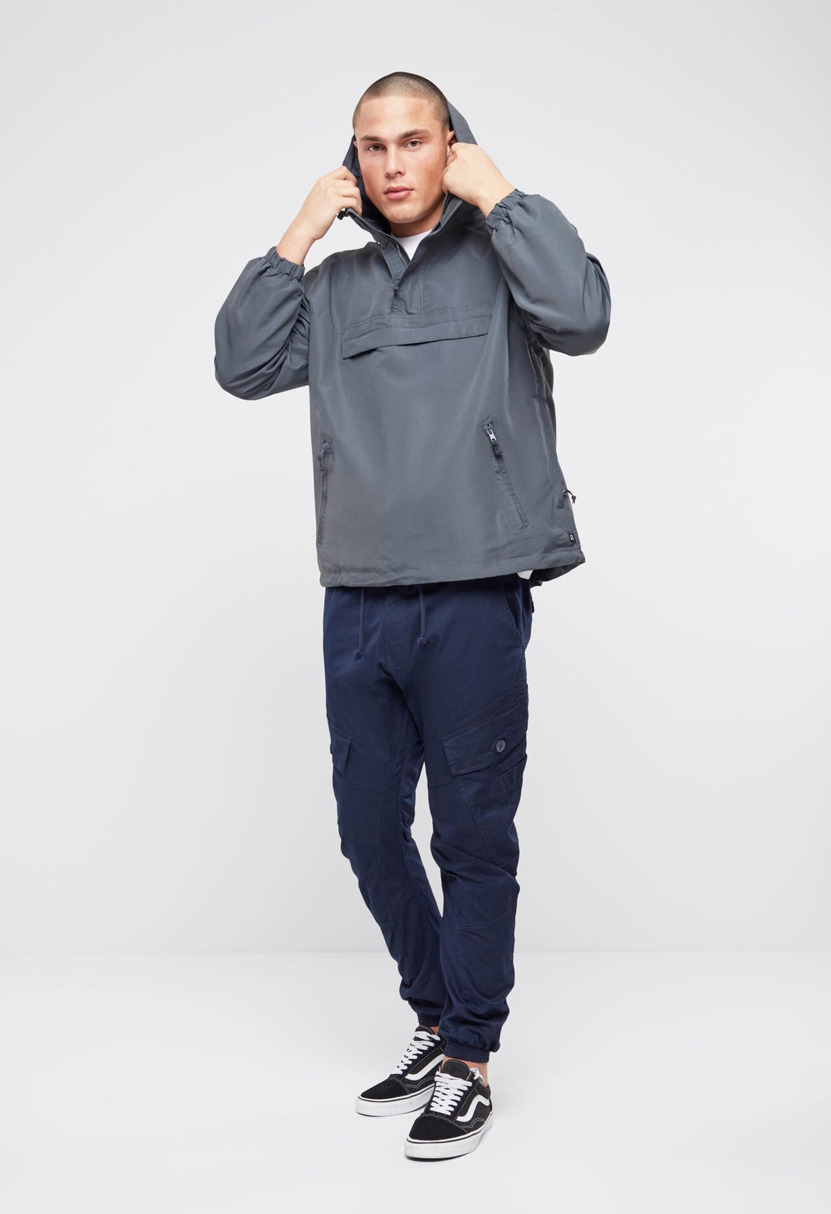 Brandit Summer Windbreaker bunda, anthracite