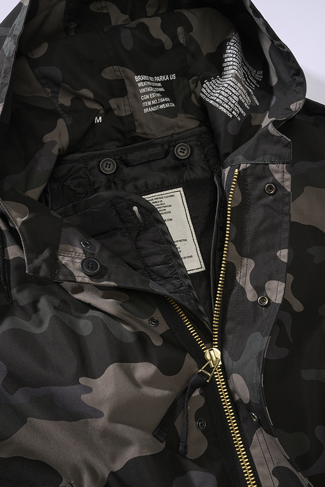 Brandit M51 US Parka, darkcamo