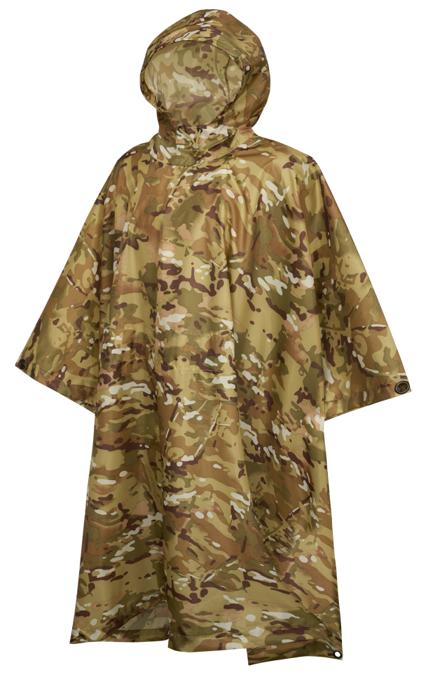 Brandit Ripstop pončo taktické, tactical camo