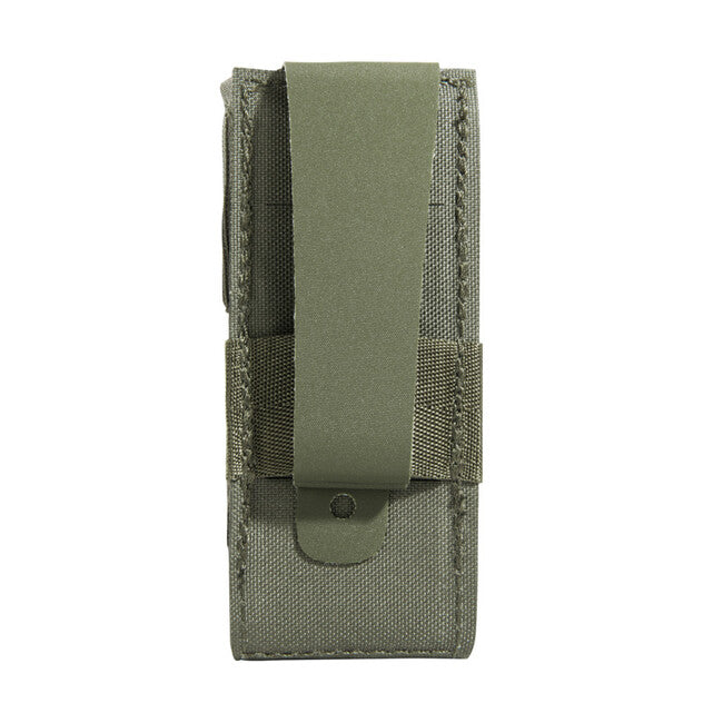 Tasmanian Tiger SGL PI Mag Pouch MCL L IRR, stone grey olive