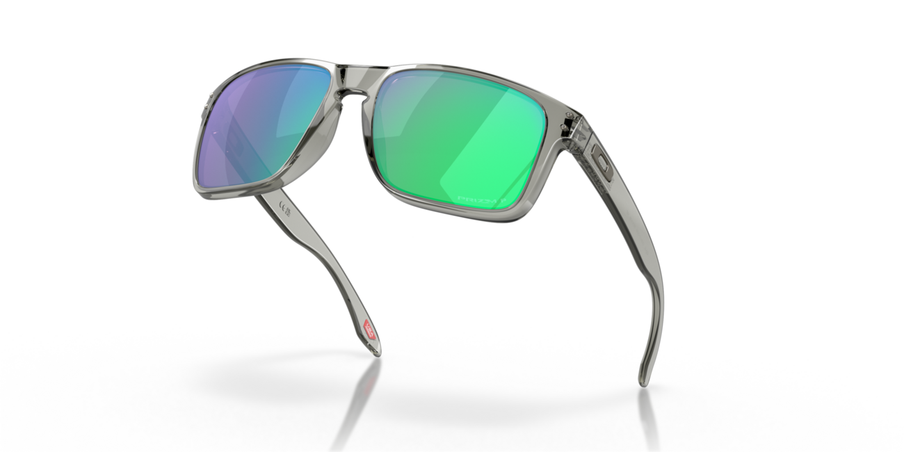 Oakley HOLBROOK XL Sonnenbrille mit Rahmen Grey Ink und mit Dias Prizm Jade Polarized 59