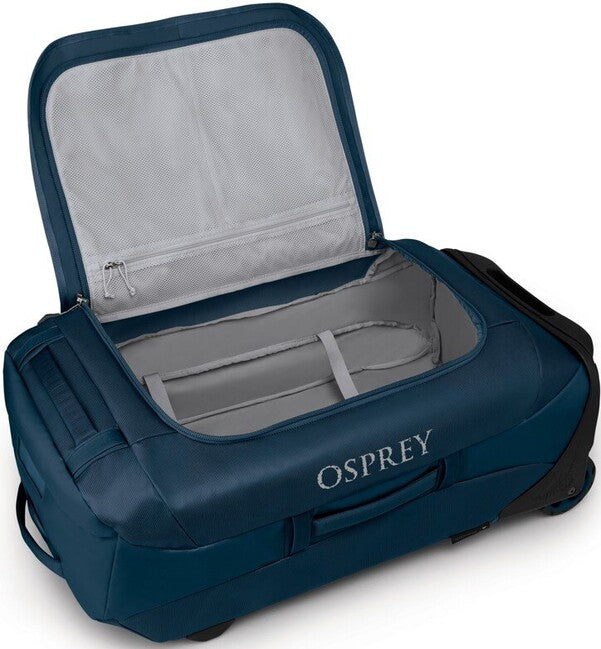 OSPREY ROLLING TRANSPORTER 90 reisetasche auf rollen, schwarz