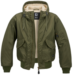 Brandit CWU kapuzenjacke, oliv