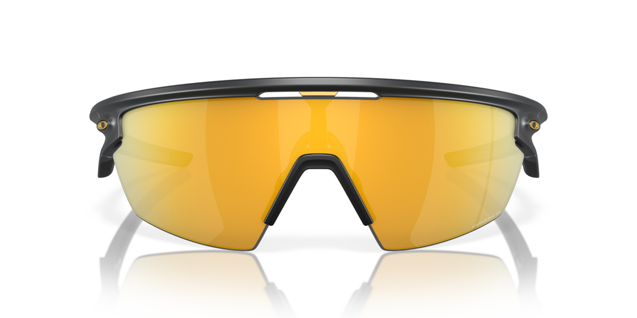 Oakley SPHAERA Sonnenbrille mit Rahmen Matte Carbon und mit Dias Prizm 24K Polarized 36
