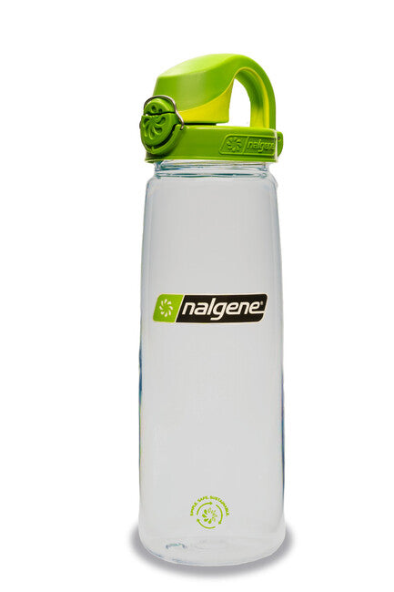 Nalgene OTF Sustain Water Bottle 0.65l, Clear/Green