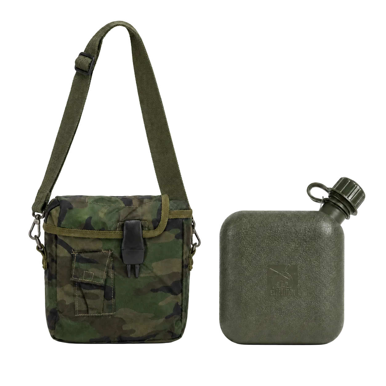 Dragowa Tactical tactical field bottle 2L, camo