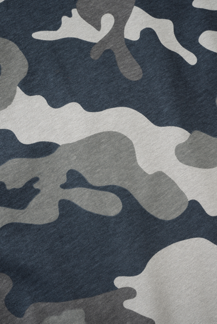 Brandit T-shirt, grau camo